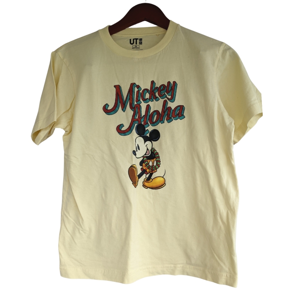 Mickey Mouse Uniqlo Aloha Shirt